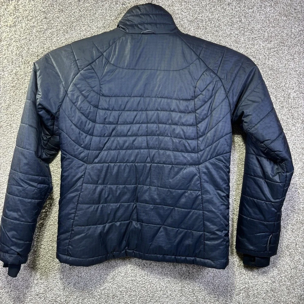 Columbia Omni-Heat‎ Interchange Jacket Mens Large Blue Insulated Full Zip Warm